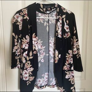 Dynamite floral print blazer